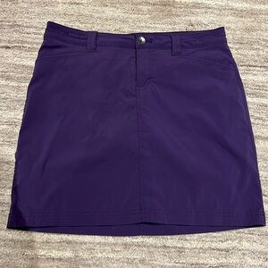 EUC Eddie Bauer Travex Adventurer Purple Skort Size 2
